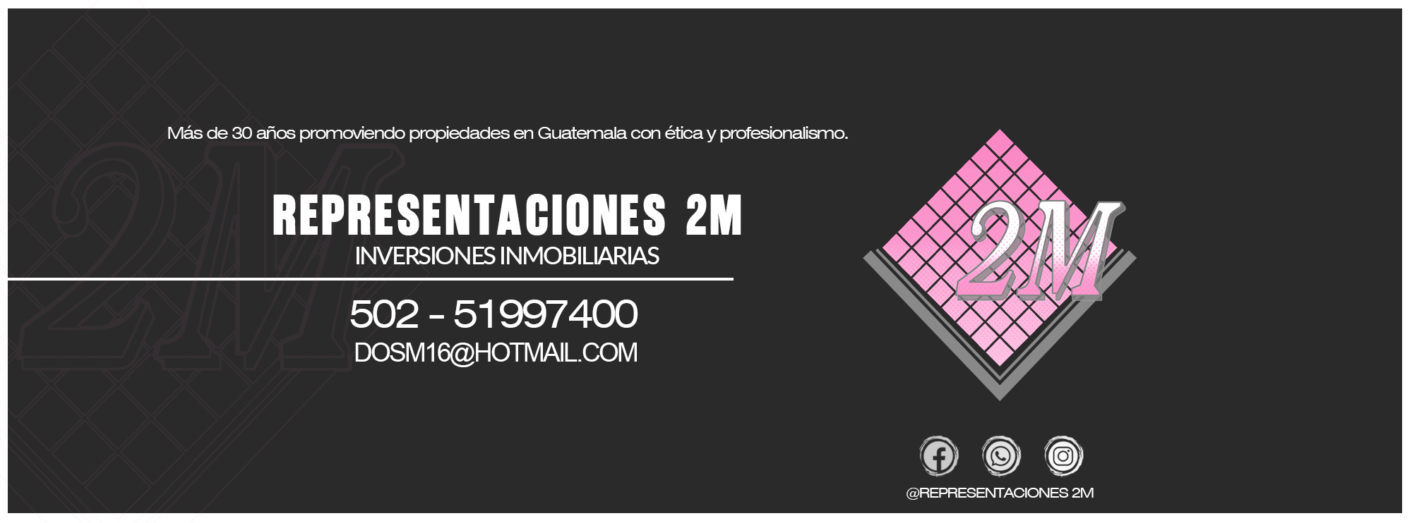 INMOBILIARIA REPRESENTACIONES 2M